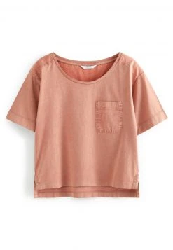 Next Damen WASHED POCKET SHORT SLEEVE - T-Shirt Basic - Red -Next Verkäufe 2022 0029e0cd045b4e5984d406f9f07b449c