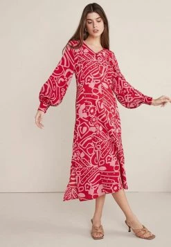 Next Damen TRAPEZE - Freizeitkleid - Pink