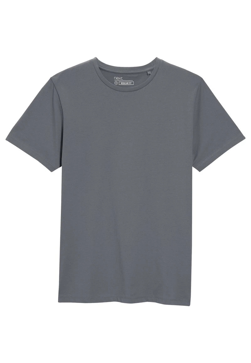Next CREW - T-Shirt Basic - Metallic Grey | Herren 4 Next CREW - T-Shirt Basic - Metallic Grey | Herren – Bild 4