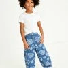 Next Kinder Jeans Relaxed Fit - Mottled Blue