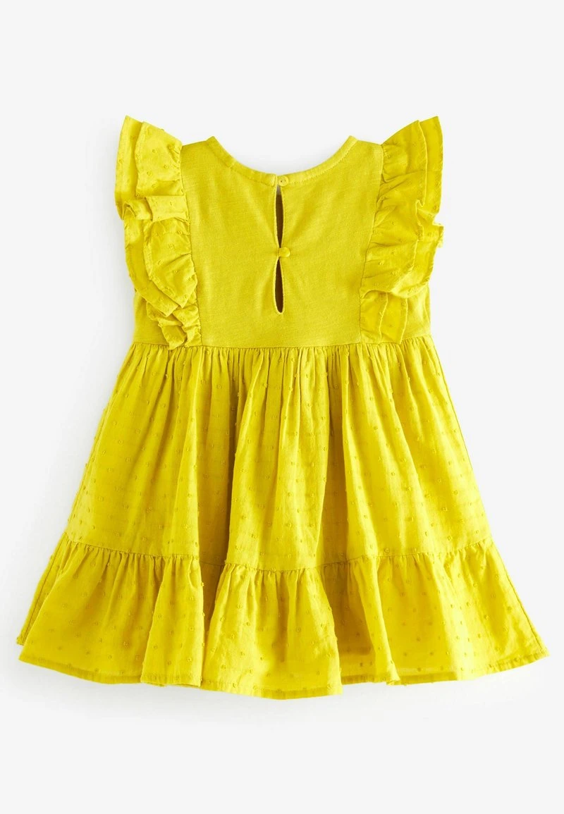 Next Kinder FABRIC MIX - Jerseykleid - Green 2 Next Kinder FABRIC MIX - Jerseykleid - Green – Bild 2