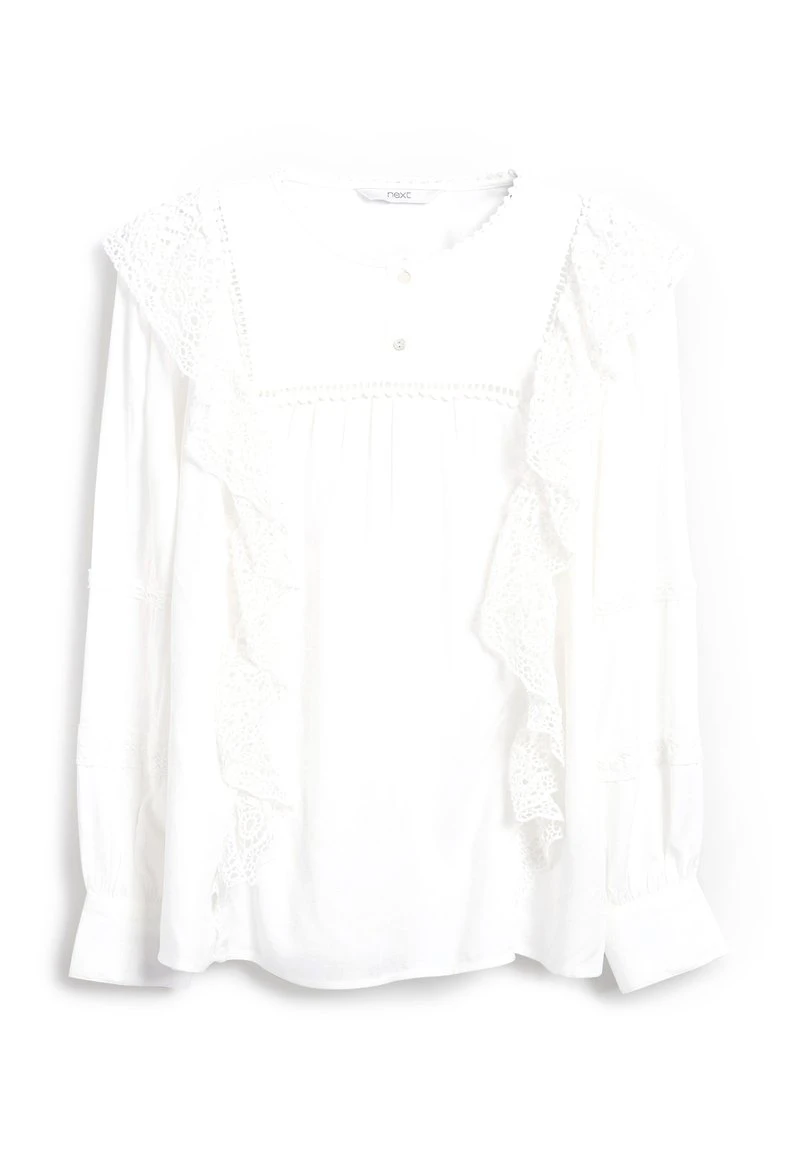 Next Damen Bluse - White 5 Next Damen Bluse - White – Bild 5