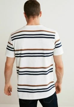 Next Herren T-Shirt Print - Ecru White Tan Brown -Next Verkäufe 2022 013b769e1f3a4369870700a0a4bbf60d