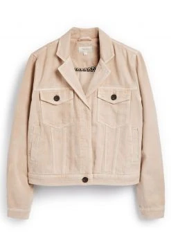 Next Damen Jeansjacke - Neutral Cream -Next Verkäufe 2022 01643e65c1844217b2a89ada256d8387