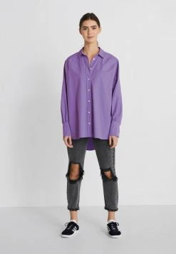 Next Damen Hemdbluse - Purple