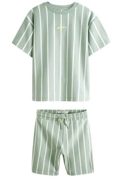 Next Kinder SET - Shorts - Mint Green Stripe -Next Verkäufe 2022 0197546eee7940eebd0ecbdc46b67b7d