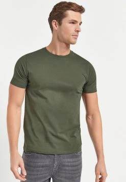 Next Herren T-Shirt Basic - Green
