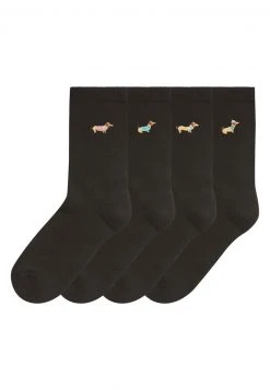Next Damen 4 PACK - Socken - Black