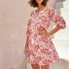 Next Damen BRODERIE COVER UP - Freizeitkleid - Red