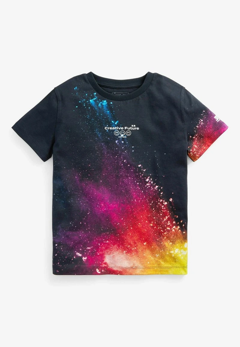 Next Kinder SHORT SLEEVE SPLAT 2 PACK - T-Shirt Print - Black 2 Next Kinder SHORT SLEEVE SPLAT 2 PACK - T-Shirt Print - Black – Bild 2