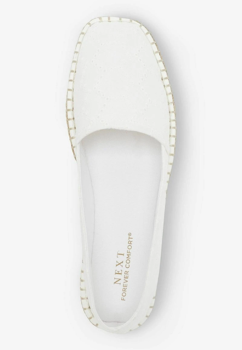 Next Damen FOREVER COMFORT SQUARE TOE - Espadrille - White Broderie 3 Next Damen FOREVER COMFORT SQUARE TOE - Espadrille - White Broderie – Bild 3