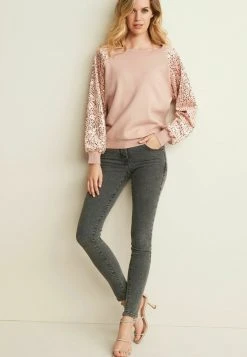 Next Damen SEQUIN - Strickpullover - Pink