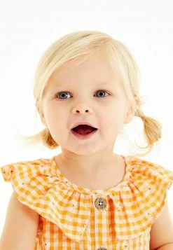 Next Kinder SLEEVELESS FRILL - Freizeitkleid - Yellow -Next Verkäufe 2022 02efeac686e64cc289257c78bdebef18