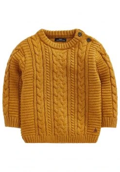 Next Kinder CABLE CREW - Strickpullover - Ochre