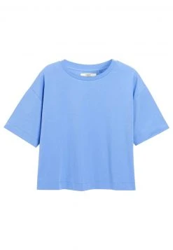 Next Damen BOXY RELAXED FIT - T-Shirt Basic - Blue -Next Verkäufe 2022 030307a04b0c460c99adc678bb5c62eb