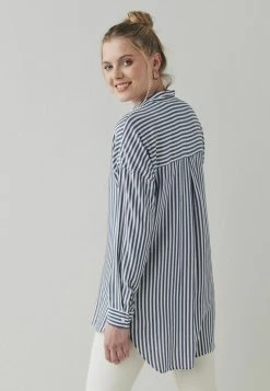 Next Damen LONG SLEEVE - Bluse - Blue White Stripe -Next Verkäufe 2022 032ef5e0ad4748dea678955023e5e6ba