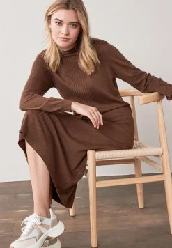 Next Damen Freizeitkleid - Brown -Next Verkäufe 2022 033f544c65694386a11cf95c517d9c8e