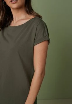 Next Damen RELAXED CAPPED SLEEVE - Strandaccessoire - Khaki -Next Verkäufe 2022 03696c02f8c24d9bb6d766217f7701ff
