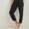 Next PAPERBAG - Jeans Relaxed Fit - Black Denim | Damen