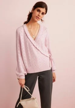 Next Damen Strickjacke - Pink