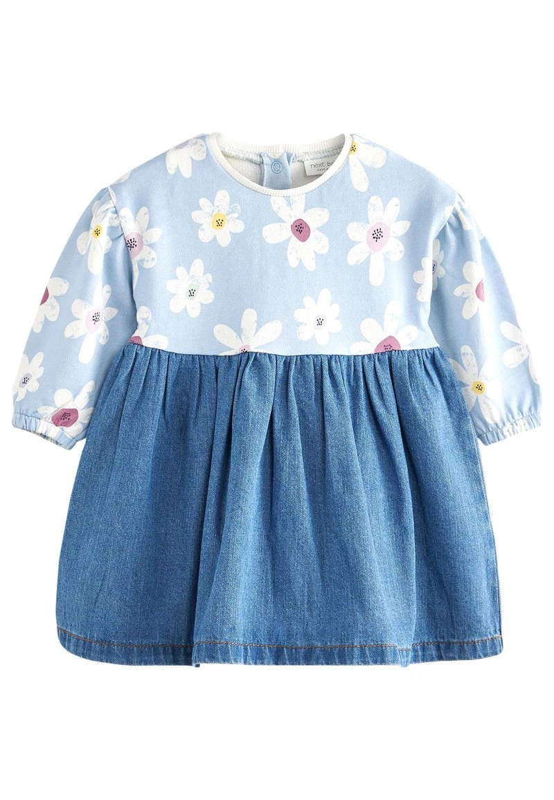 Next Kinder Jeanskleid - Denim Blue 1 Next Kinder Jeanskleid - Denim Blue