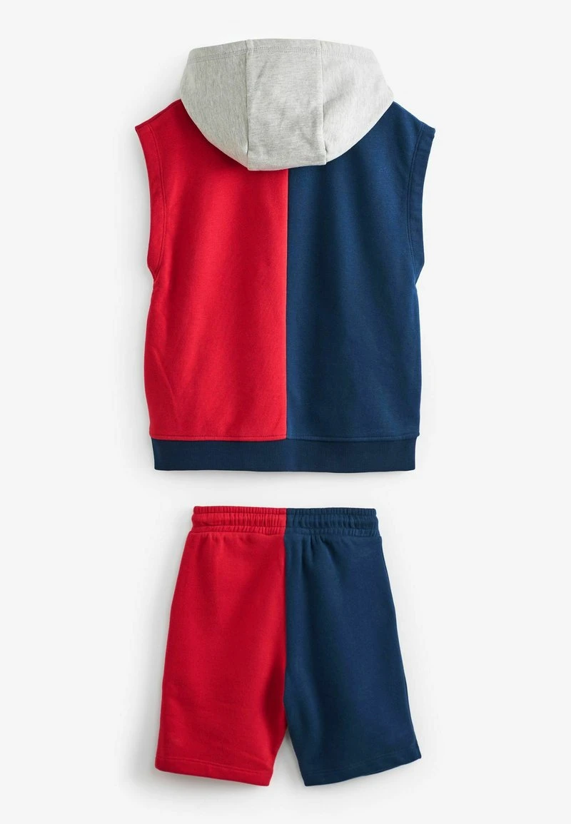 Next Kinder SPLIT SPORTY - Kapuzenpullover - Navy Blue Red 2 Next Kinder SPLIT SPORTY - Kapuzenpullover - Navy Blue Red – Bild 2