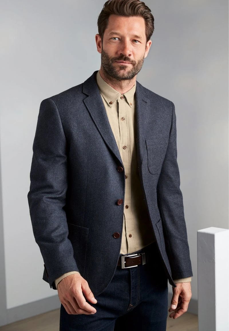 Next Herren NOVA FIDES SIGNATURE THREE BUTTON BLAZER - Sakko - Blue 1 Next Herren NOVA FIDES SIGNATURE THREE BUTTON BLAZER - Sakko - Blue