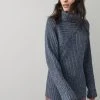 Next ROLL NECK DETAIL - Strickpullover - Blue | Damen