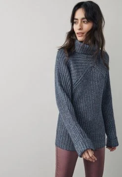 Next ROLL NECK DETAIL - Strickpullover - Blue | Damen