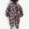 Next Kinder ANIMAL PRINT ALL-IN-ONE - Strampler - Purple