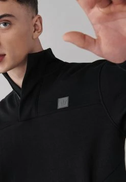 Next INTERLOCK ZIP NECK - Sweatshirt - Black | Herren -Next Verkäufe 2022 0518f67d15c64cf7a4596908d3d2b8e4