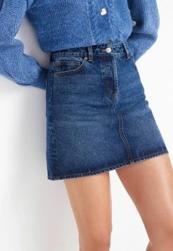 Next Damen A-Linien-Rock - Dark Blue