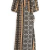 Next Damen WRAP - Freizeitkleid - Black Scarf Print