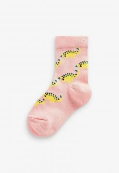 Next Kinder 7 PACK RICH TRAINER - Socken - Red Orange Blue Dinosaur -Next Verkäufe 2022 055524b7a1144c84ae2687d15636de36