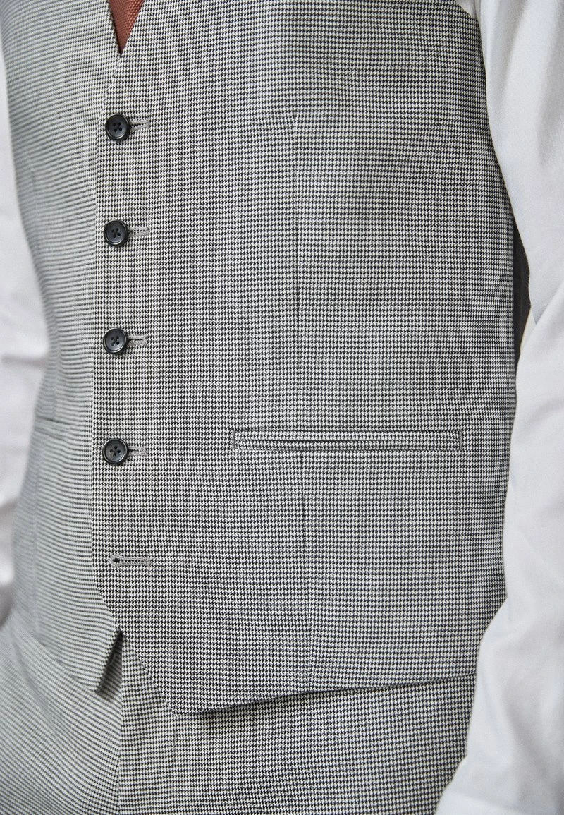 Next Herren PUPPYTOOTH - Anzugweste - Grey 4 Next Herren PUPPYTOOTH - Anzugweste - Grey – Bild 4