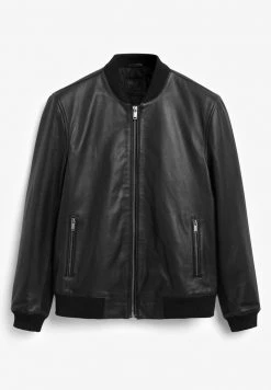 Next Herren Lederjacke - Black -Next Verkäufe 2022 05944150738c4543a28b4ed55d91a26a