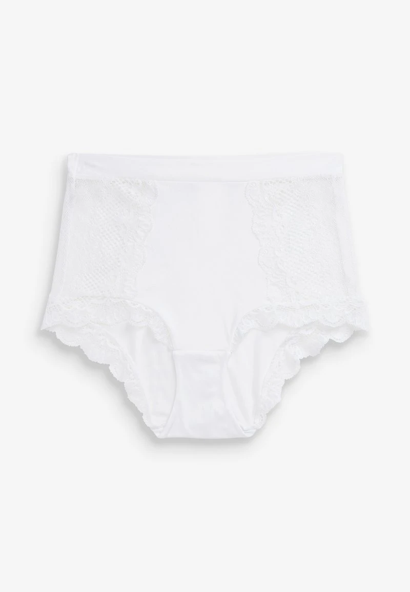 Next Damen EXTRA HIGH LEG - Panties - White 1 Next Damen EXTRA HIGH LEG - Panties - White