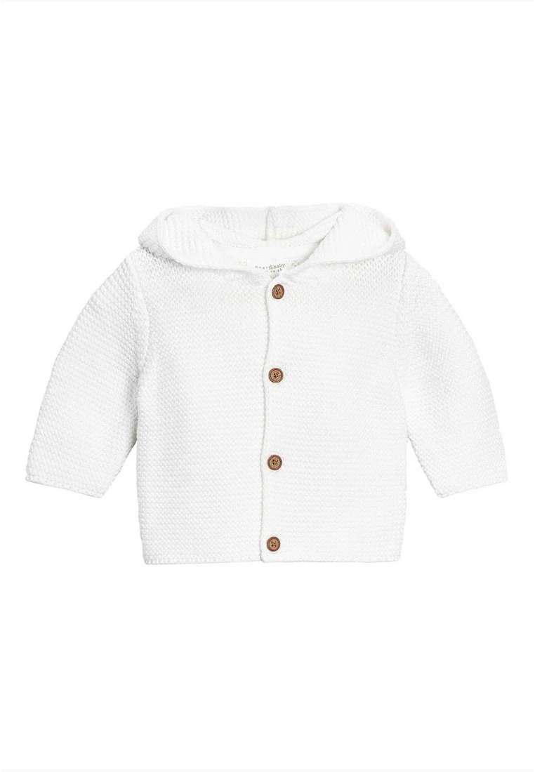 Next UNISEX - Strickjacke - White 1 Next UNISEX - Strickjacke - White