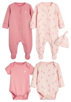 Next Kinder 5 PACK - Strampler - Pink