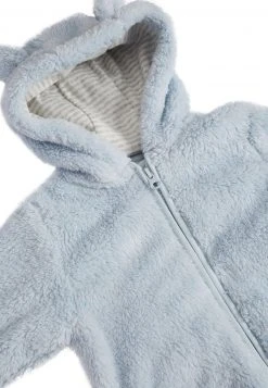 Next Kinder BLUE COSY FLEECE BEAR PRAMSUIT (0MTHS-2YRS) - Jumpsuit - Blue -Next Verkäufe 2022 0644af344fbd400e81763f8b8e9ca372