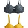 Next Damen 2 PACK - Balconette BH - Yellow