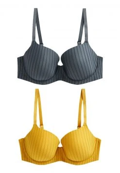 Next Damen 2 PACK - Balconette BH - Yellow