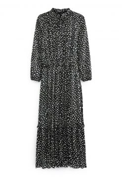 Next Damen SATIN TIE NECK - Freizeitkleid - Black -Next Verkäufe 2022 0682b7b22e2946259540f5d7a1eed1f1