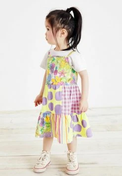 Next Kinder SET - Jerseykleid - Lilac Purple
