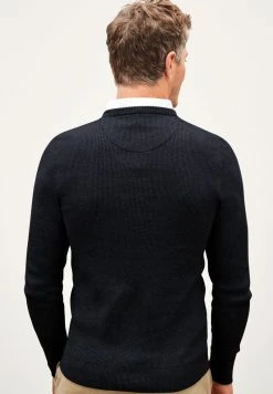 Next Herren MOCK - Strickpullover - Blue -Next Verkäufe 2022 06d811cd41224ce881f21a23340a081d