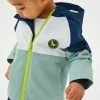 Next Kinder Outdoorjacke - Teal Blue Colourblock