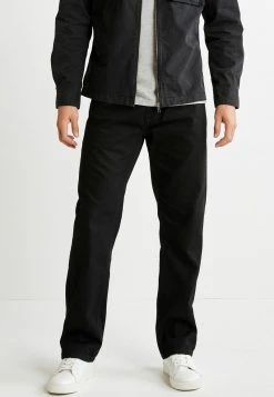 Next Herren LOOSE FIT - Jeans Relaxed Fit - Rigid Black
