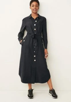 Next Damen Blusenkleid - Black