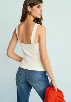 Next Damen BUCKLE STRAP - Top - Off White -Next Verkäufe 2022 07204f09a0744670823c74a89922503c