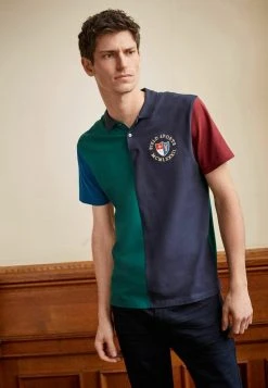 Next Herren Poloshirt - Navy Blue Green -Next Verkäufe 2022 07536da638e94cc2abf3fa6a1957d3f6